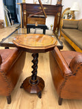 1850-60 Tunbridge English Walnut side table