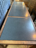Walnut and slate table by Jack Cartwright for Founders