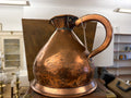 Copper flagon