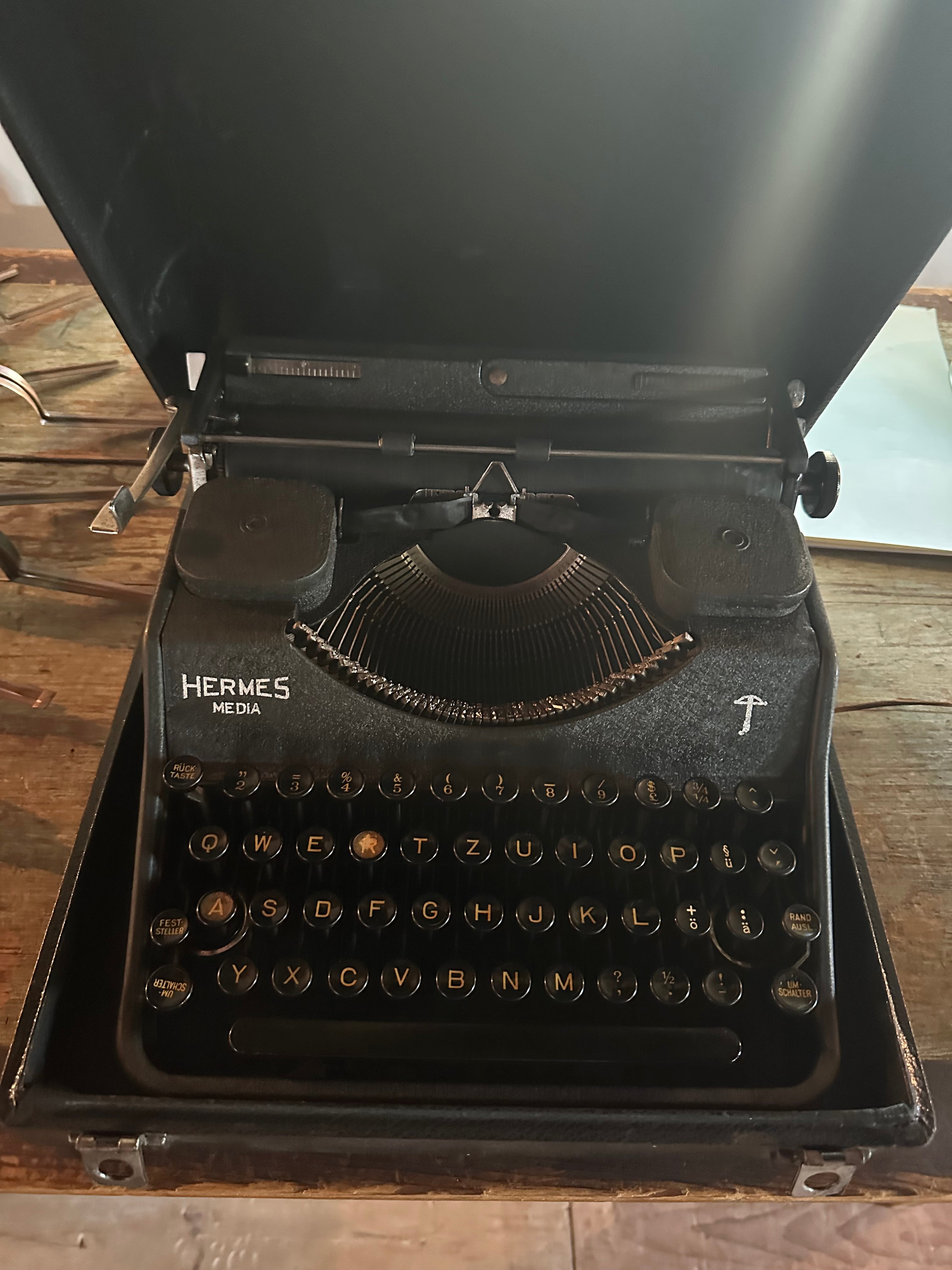 Vintage typewriter