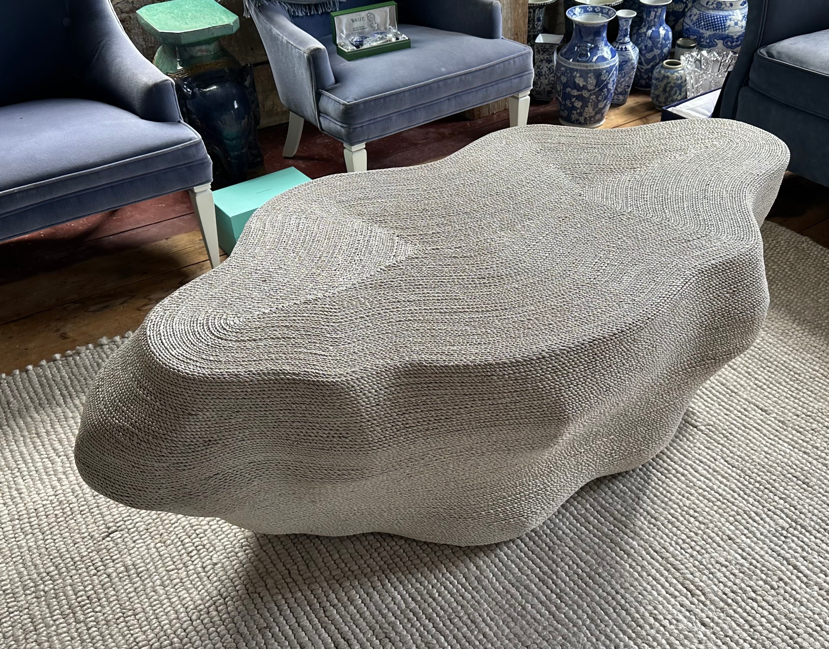Palacek Jaden hand-woven coffee table