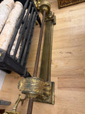 19th century Fire guard with paw feet and acanthus detailing