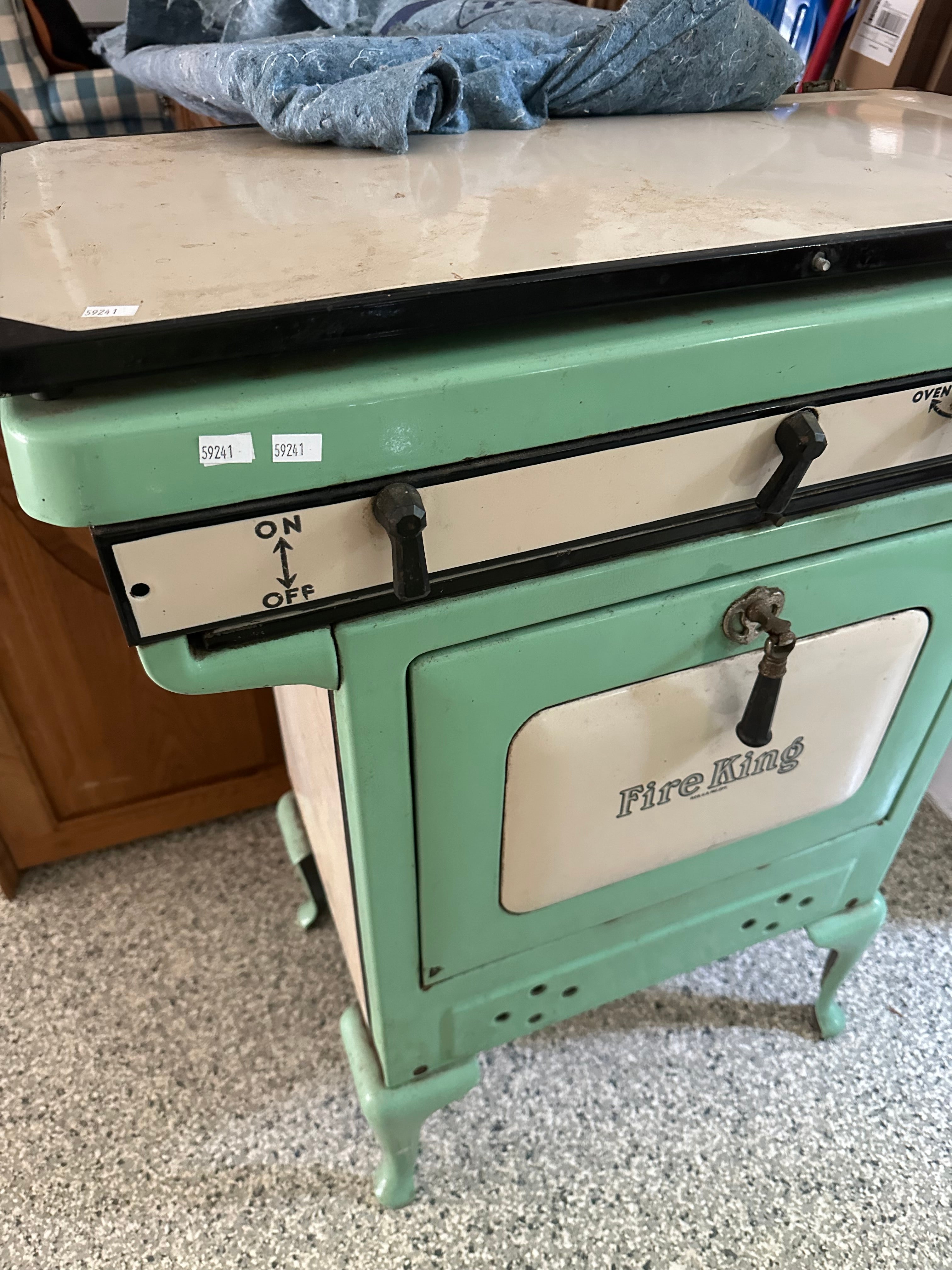 antique gas oven