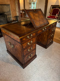 Theodore Alexander ‘Althorp’ mahogany pedestal desk