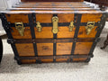 Antique steamer trunk
