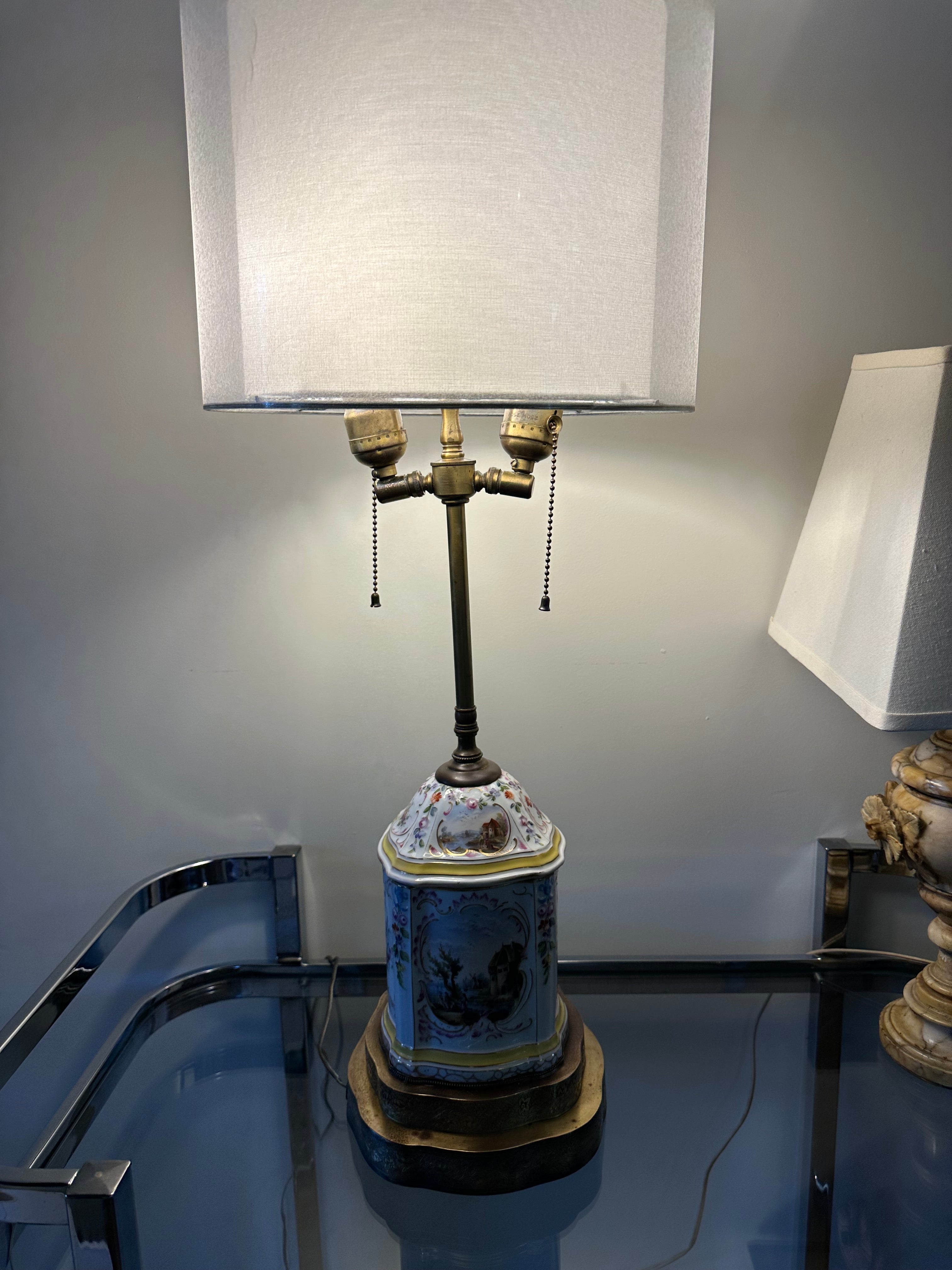 Vintage German ceramic lamp