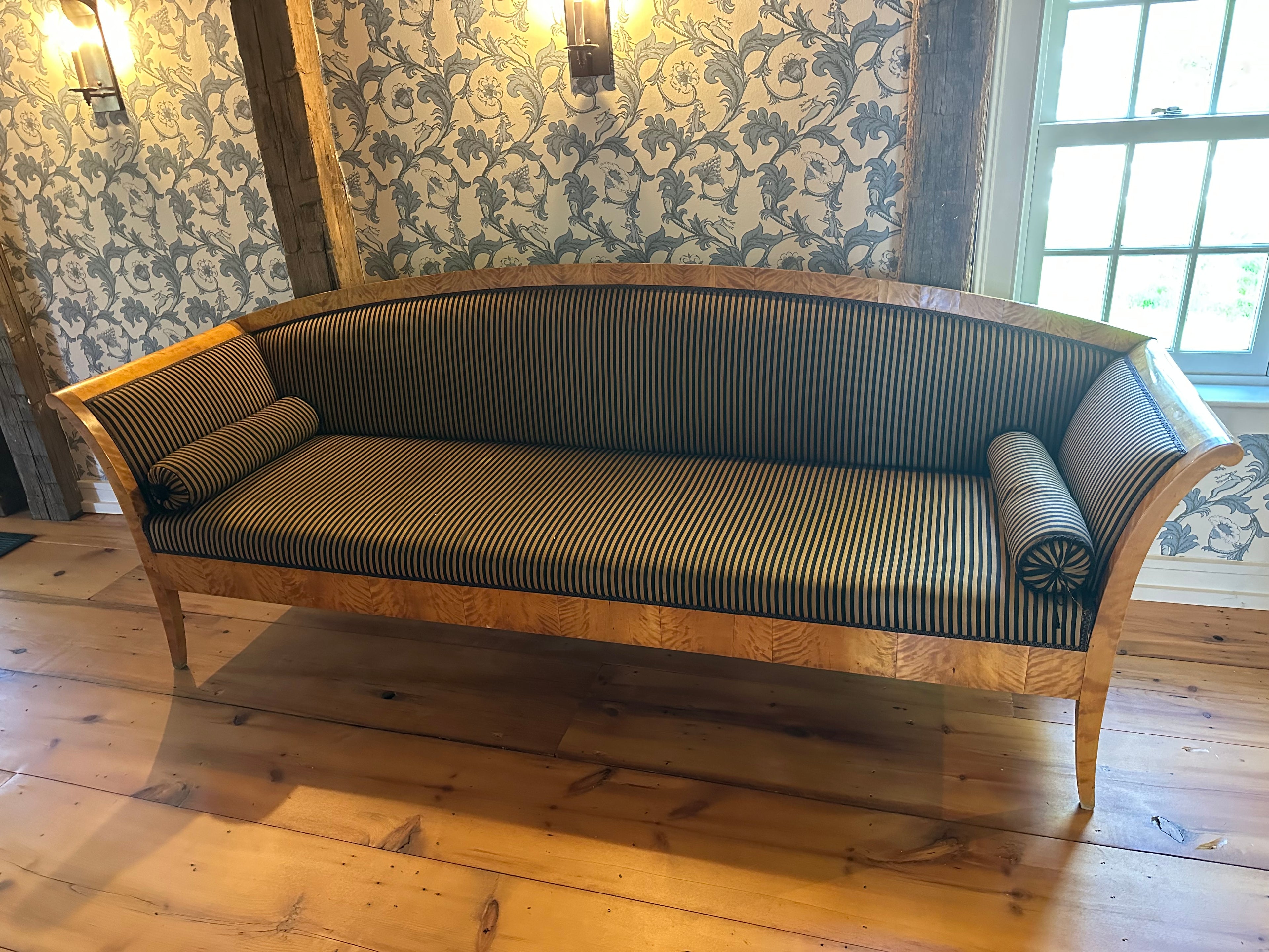 Biedermeier 19th C sofa
