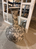 Chinese United Wilson crackle glazed porcelain bottle vase (grey)