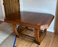 Antique 20th C French walnut table