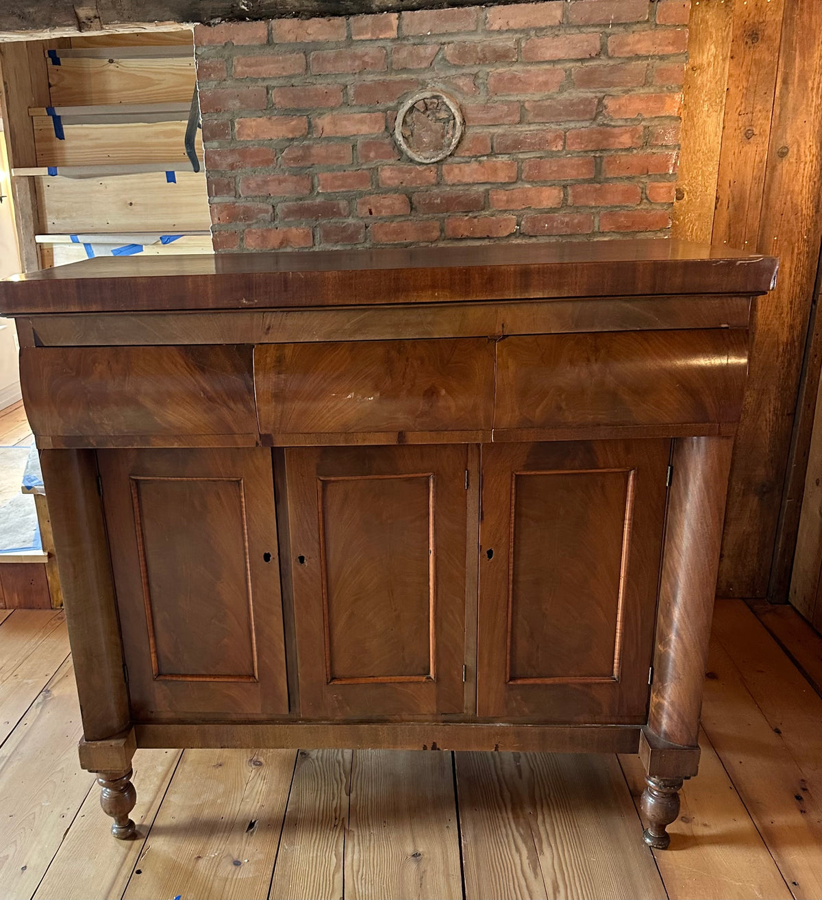 1850 English side board.